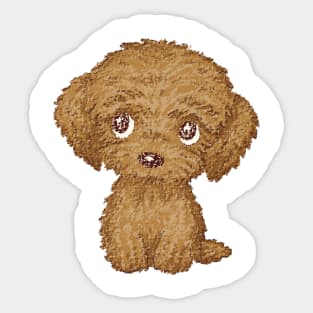 Toy-Poodle Sticker